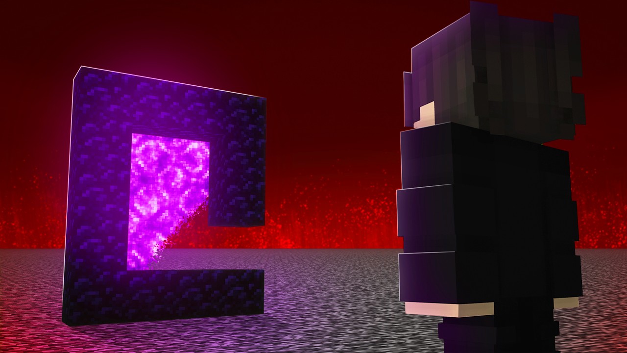 I Got Trapped on Minecraft Nether Roof