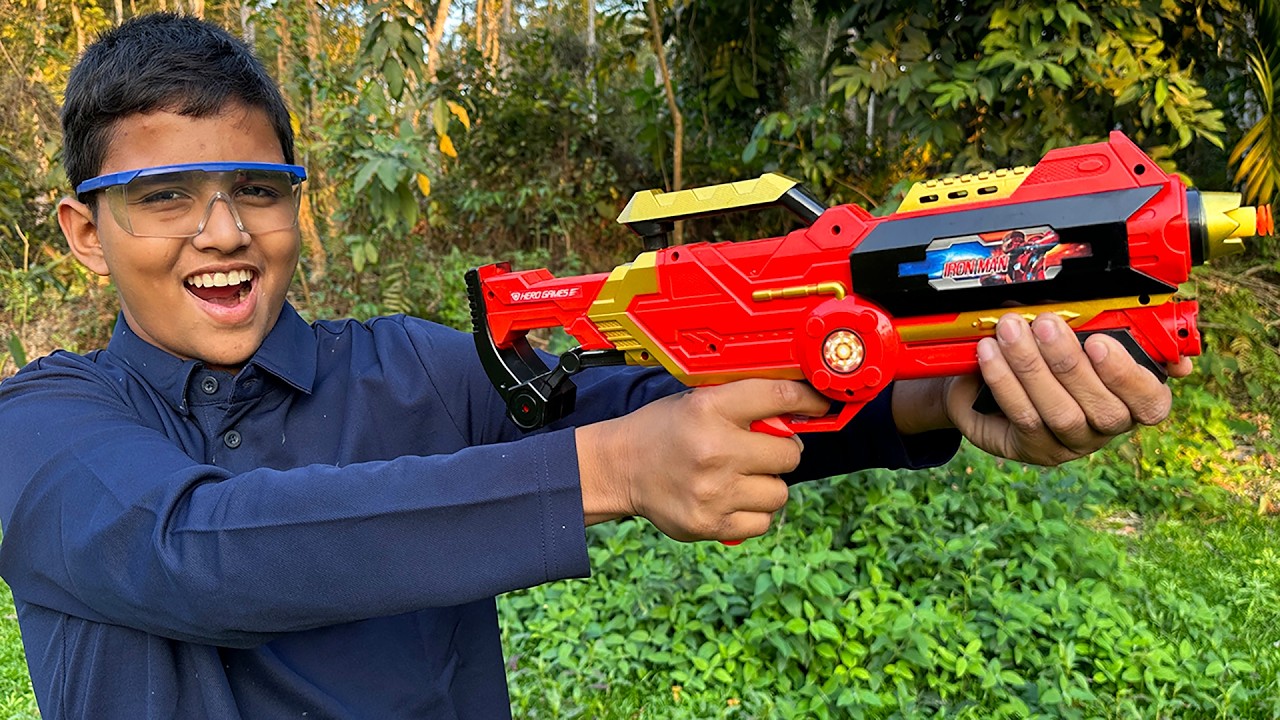 Today Not A Car, Only Nerf Blaster Gun Unboxed.