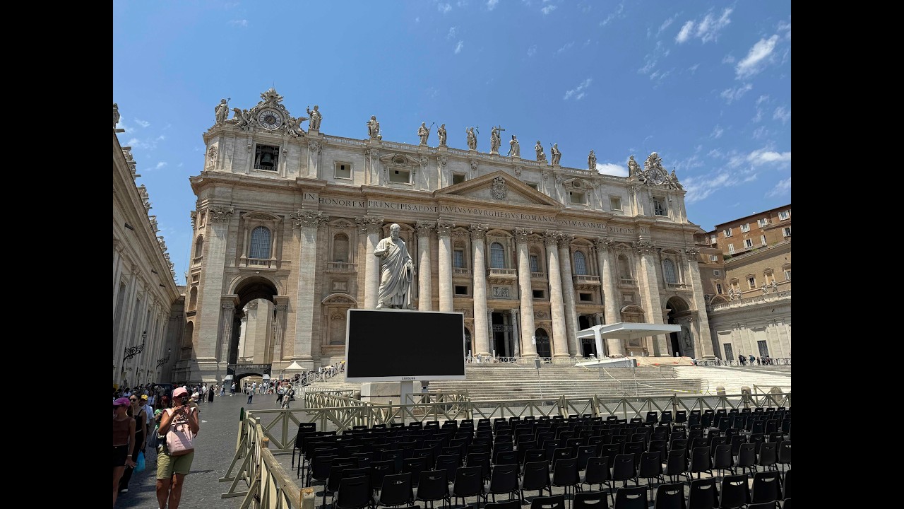 The Magnificent Saint Peter's Basilica at Vatican City