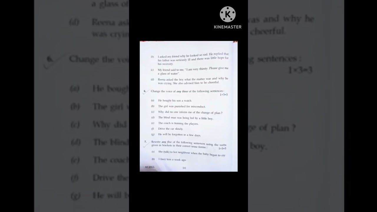 English question paper 2022 | HS 2nd Year Final Exam |AHSEC