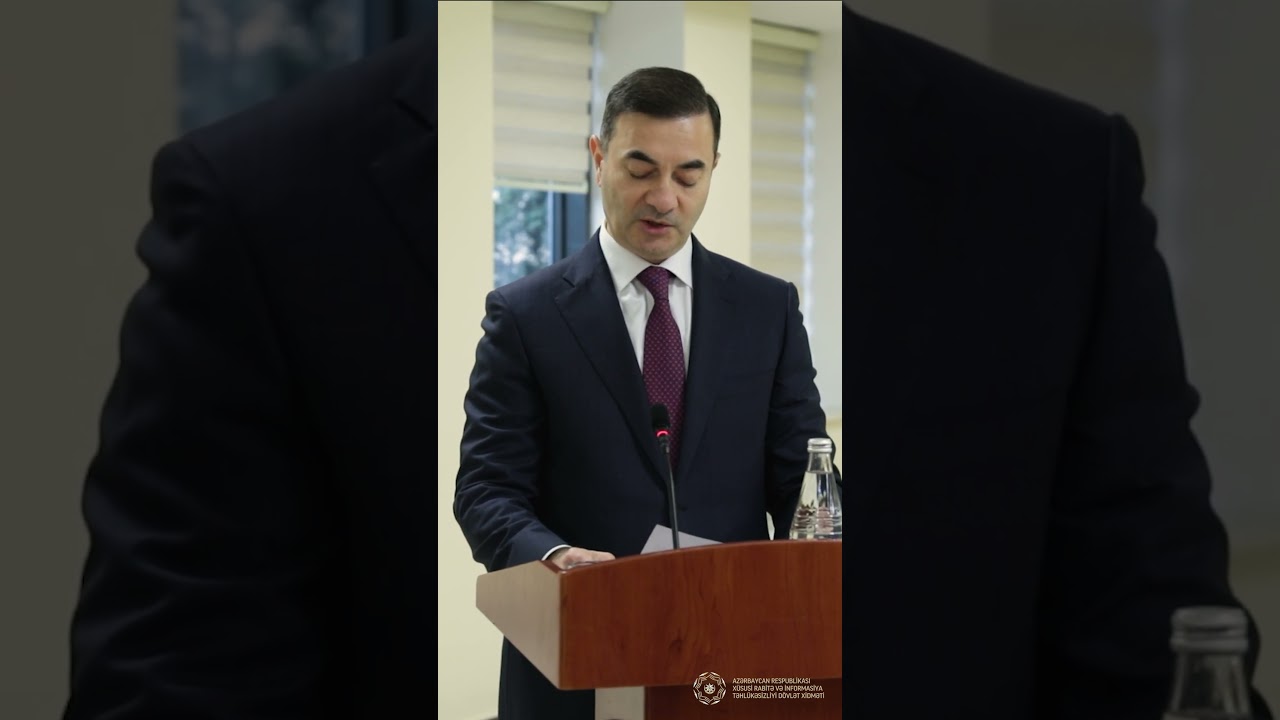 XRİTDX-nin rəisi İlqar Musayev 2025-ci ilin yekunlarına həsr olunmuş m&uuml;şavirədə &ccedil;ıxış edib#shorts
