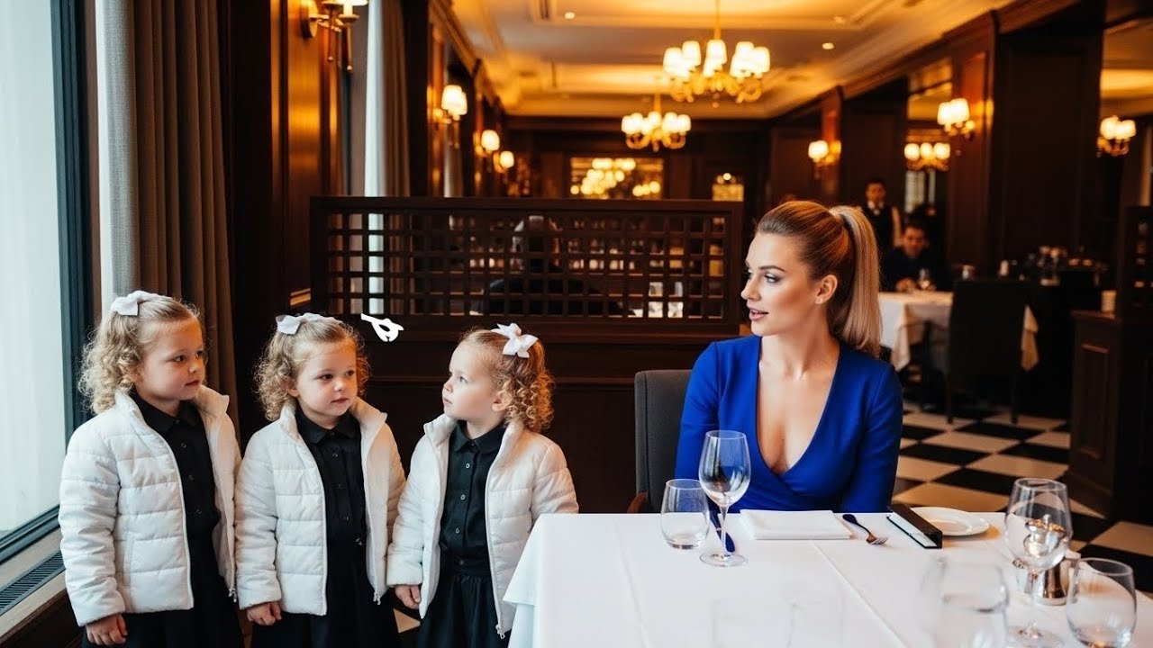 Dad’s Sick So We Came Instead Triplets Walk Blind Date and Change a Billionaire CEO’s Life Forever..