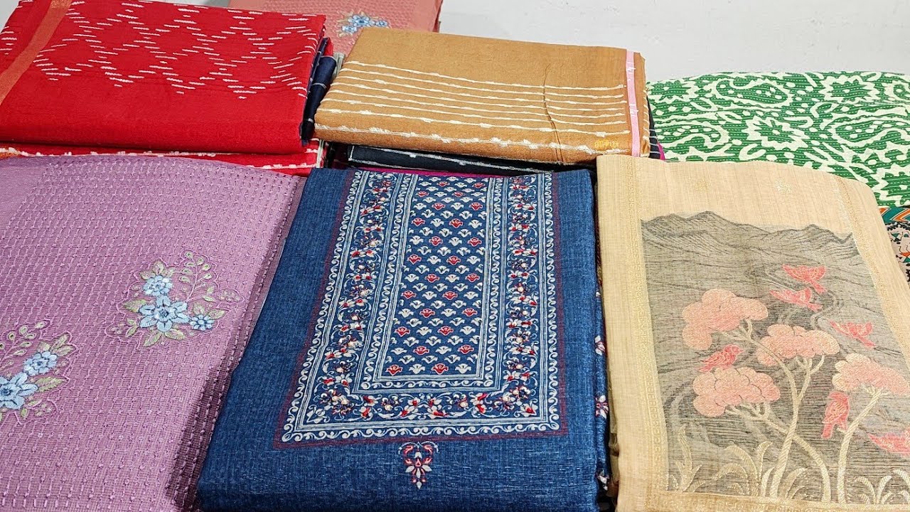 PURE BANARASI SILK PARTY WEAR SET|SEMITUSSAR SILK DESIGNER SAREES|