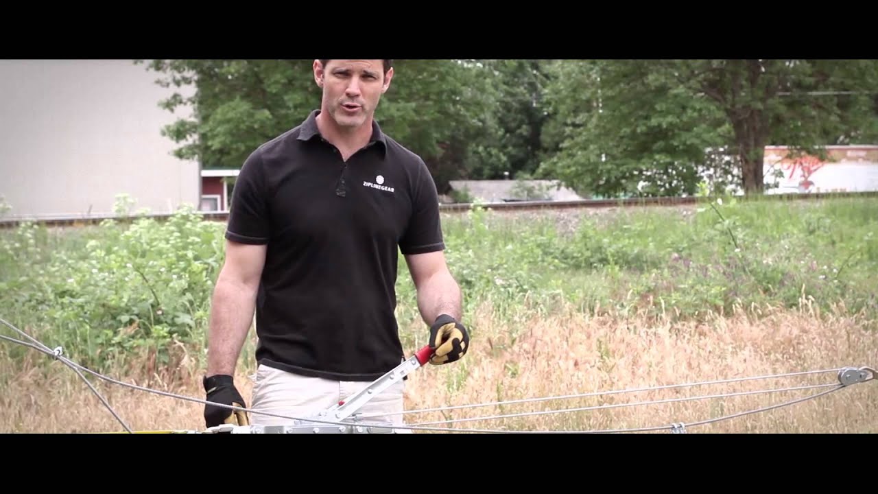 Zip Line Tensioning Kit