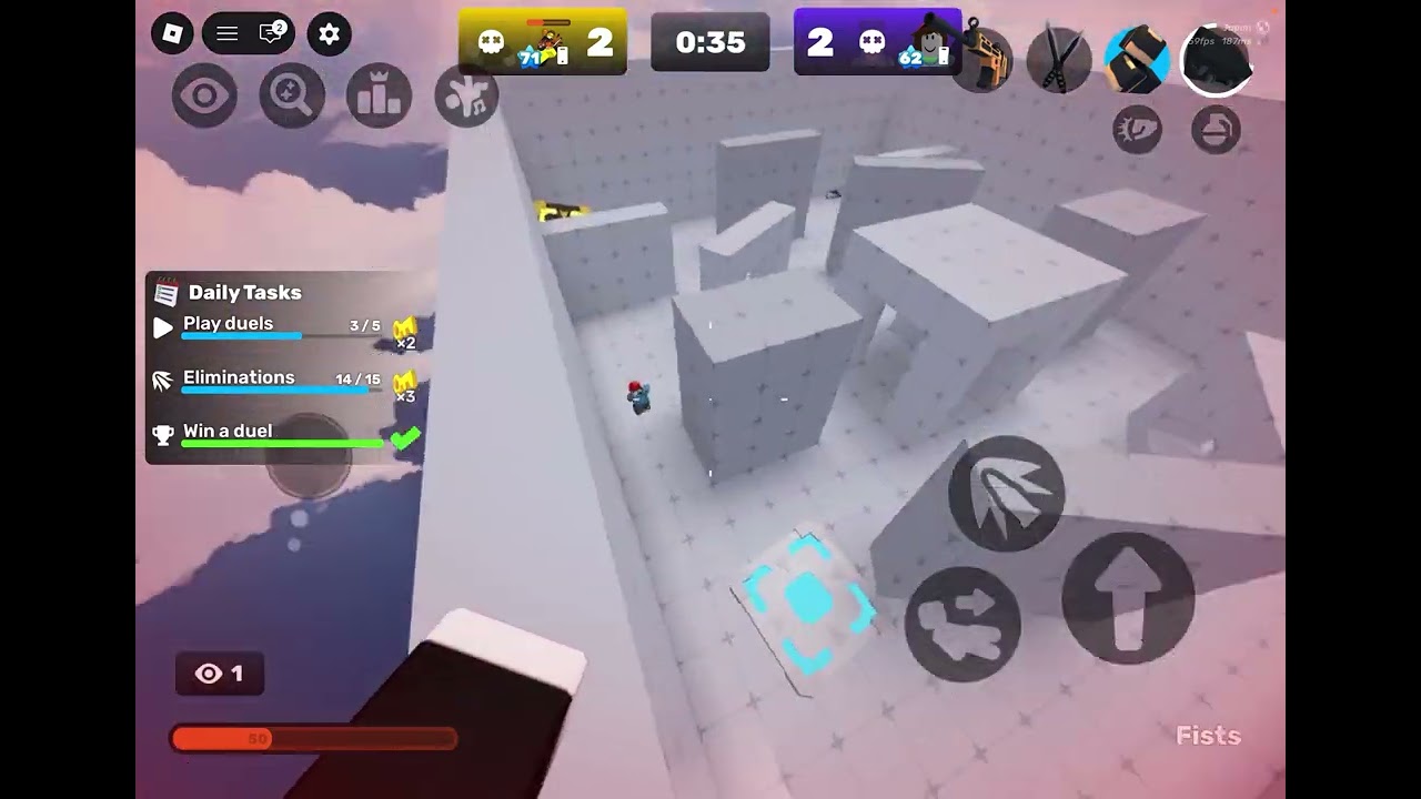 Playing with my friend Mujaahid!(again)
