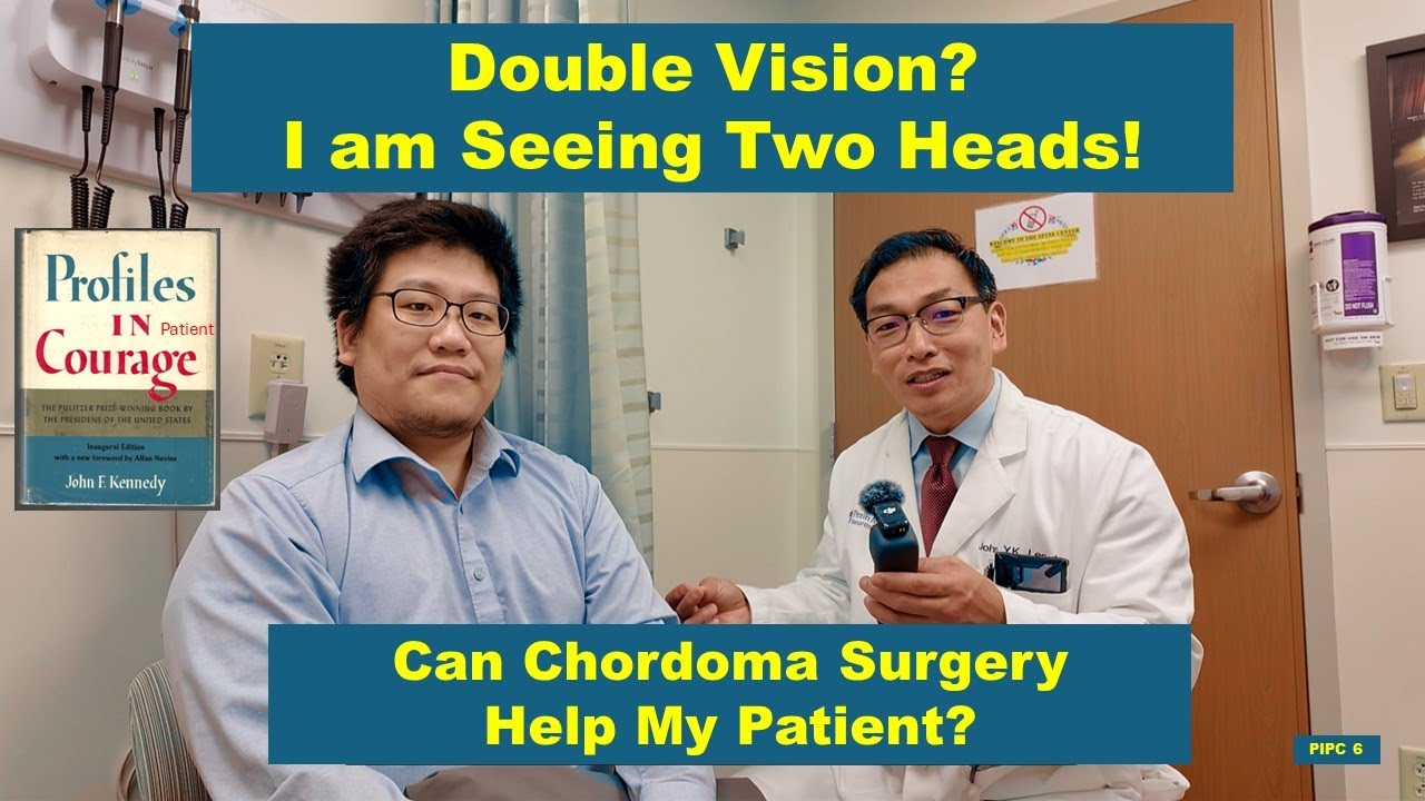I am Seeing Double.  Do I have a Clival Chordoma?