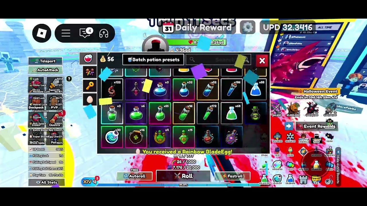 Dungeon RNG - Opening on my alt!! Is this lucky or unlucky?