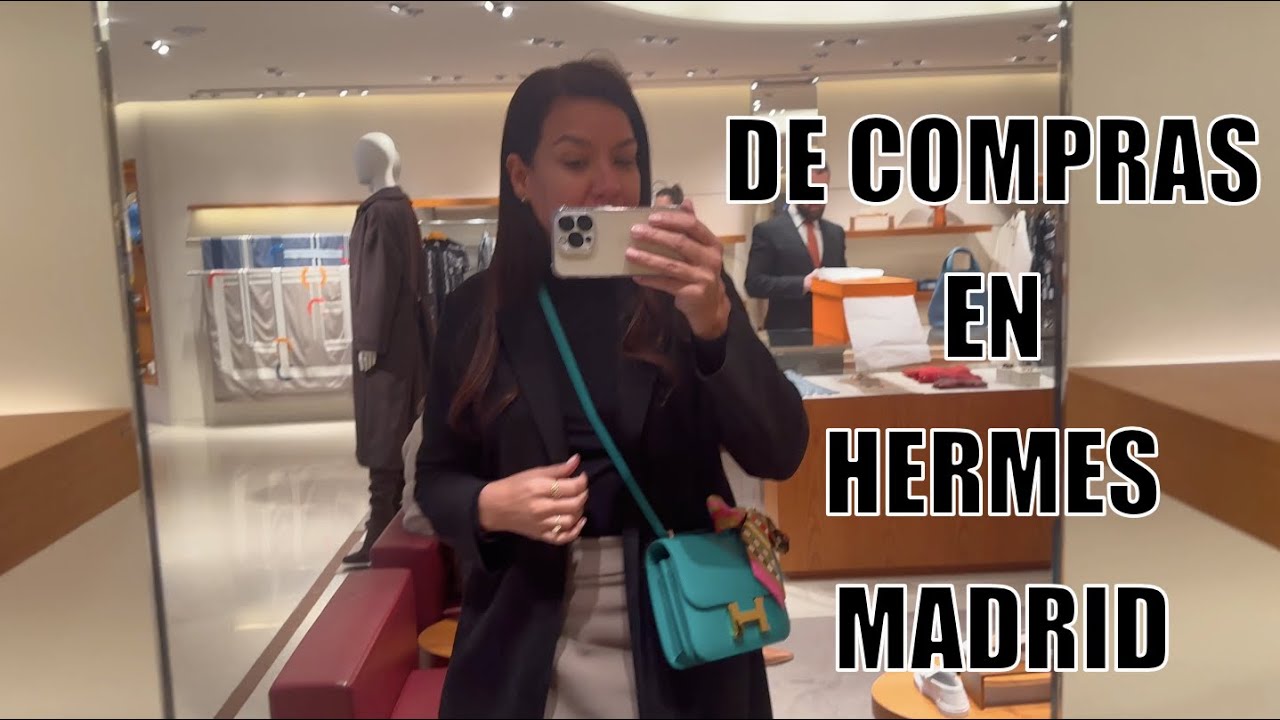 DE COMPRAS EN HERMES MADRID 2024