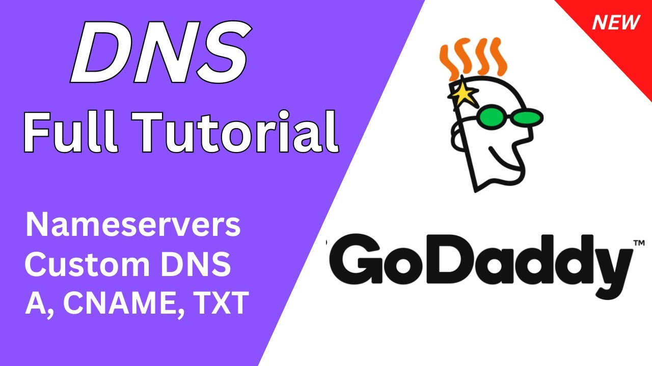 How to Add DNS Records - A, CNAME, TXT, Nameservers on Godaddy Domain