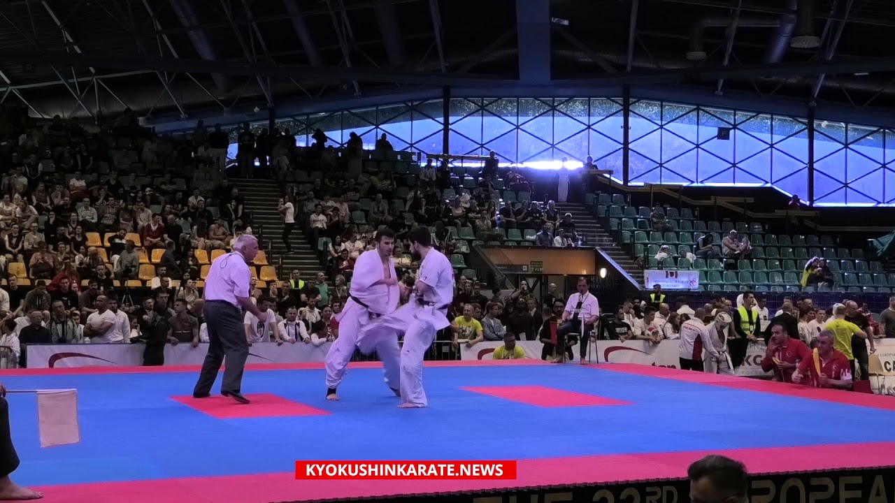 33rd EC IKO, 1/4 -80 Vanja Konvalinka (Serbia, aka) - Mahmut Tarik Keskin (Turkey)