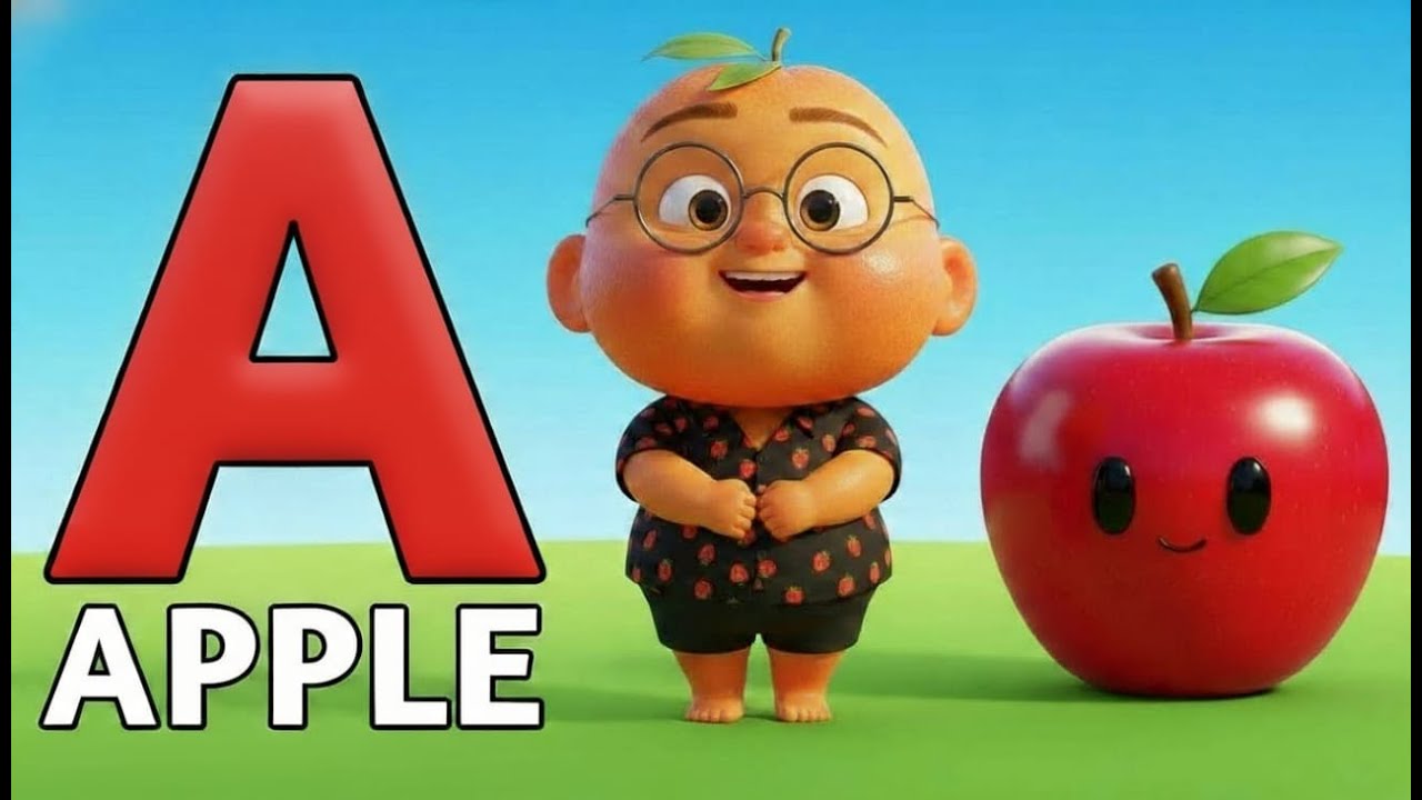 A to Z Garden Friends Rhyme | Fun ABC Song | Kids Dance & Learn