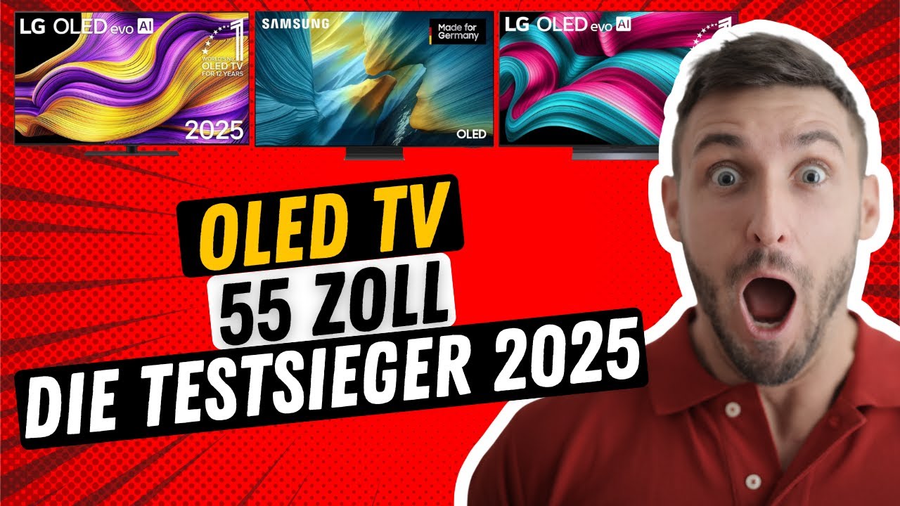 OLED Fernseher 55 Zoll Testsieger | Der beste 55