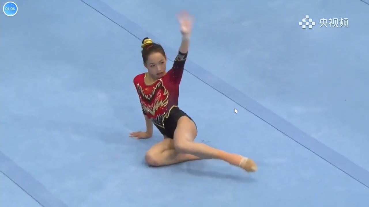 2024 Cottbus Cup Chen Xinyi floor final 13.666