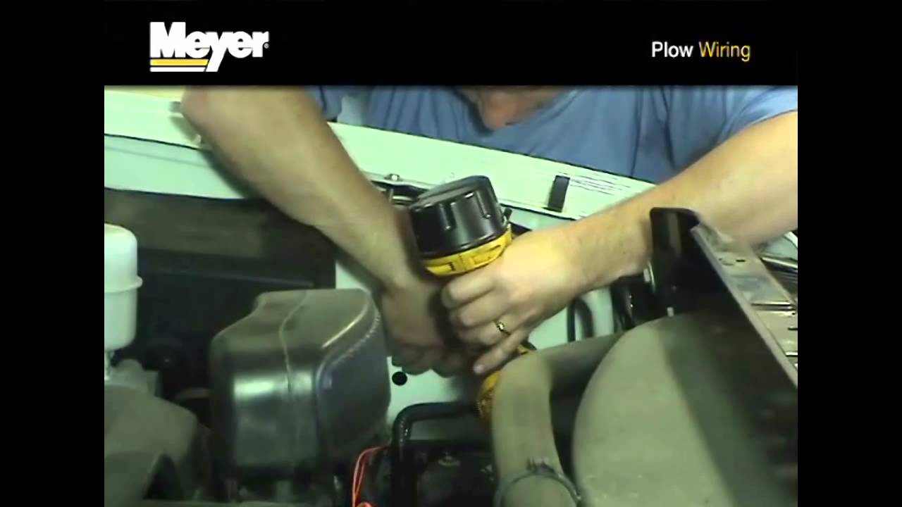 Meyer wiring harness instructional video