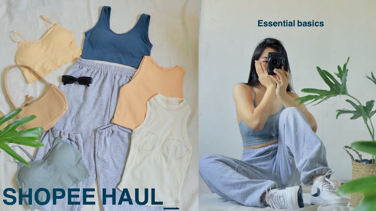 the BEST shopee haul ♡ (affordable basics, accessories + intimates)