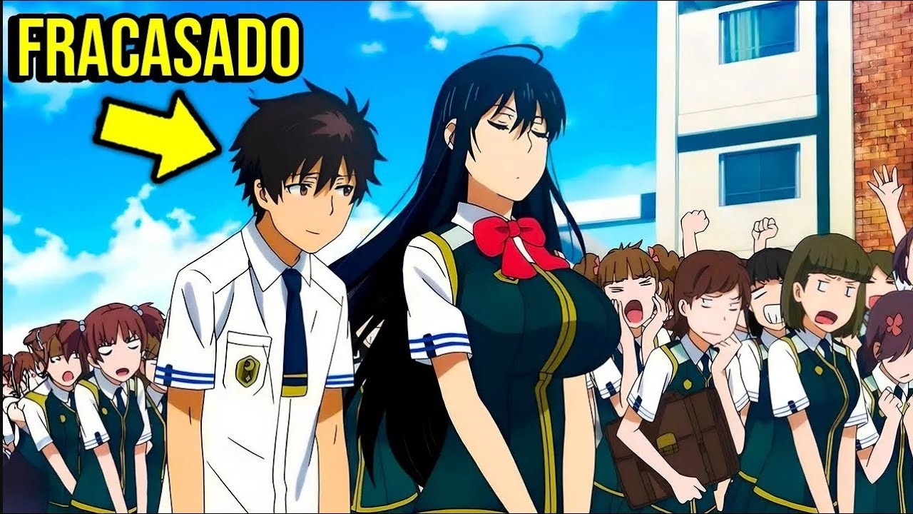 Garoto Fraco Descobre que Tem um Poder Lendario Dentro de Si e Todas Querem Provar!