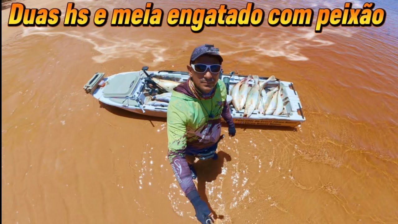 MAIS DE 60 KG DE PESCADA AMARELA SO NA VAZANTE QUEBREI MEU PROPIO RECORDE DE 50 KG