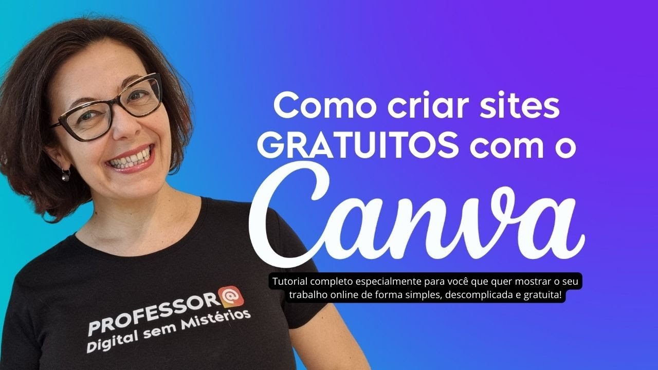 Como criar sites GRATUITOS com o Canva?