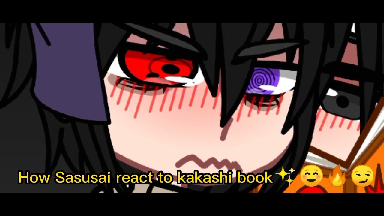 How Sakuhina and Narugaa react to Kakashi book? Vs How Sasusai react to kakashi book