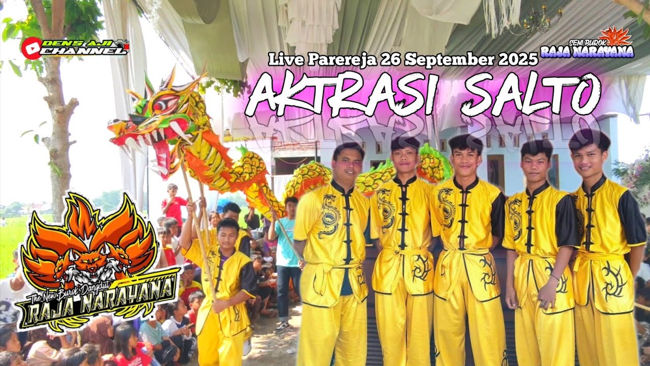Aksi Kungfu - Burok Raja Narayana Terbaru Live Parereja 26 September 2025