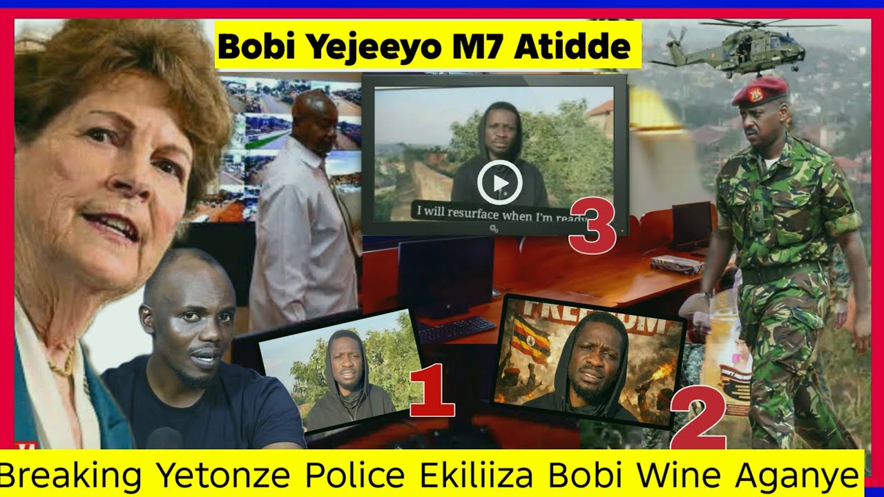 Breaking Yetonze Police Ekiliiza Bobi Wine Aganye UN ICC USA Etuuse Okuyamba Bobi Kiwedde Farooq Ali
