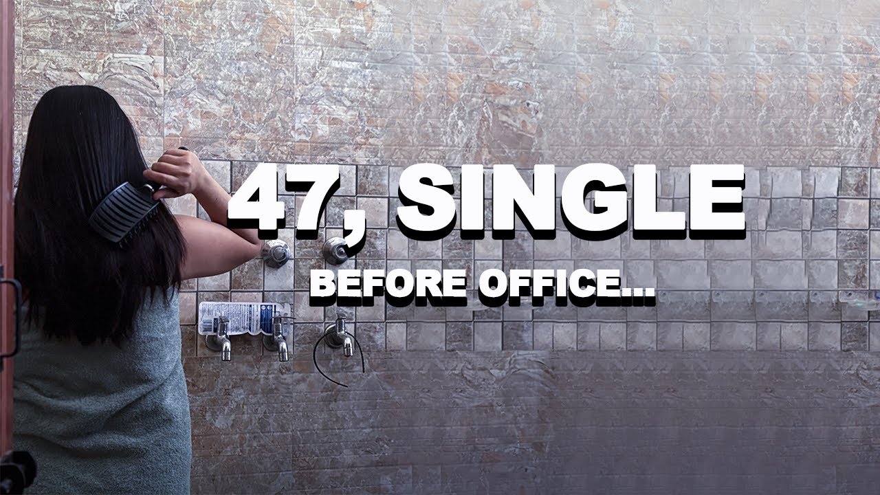 Живу одна в Индии в 47 лет 🇮🇳 Реалистичный утренний распорядок дня 47-летней женщины | Мой спокой...