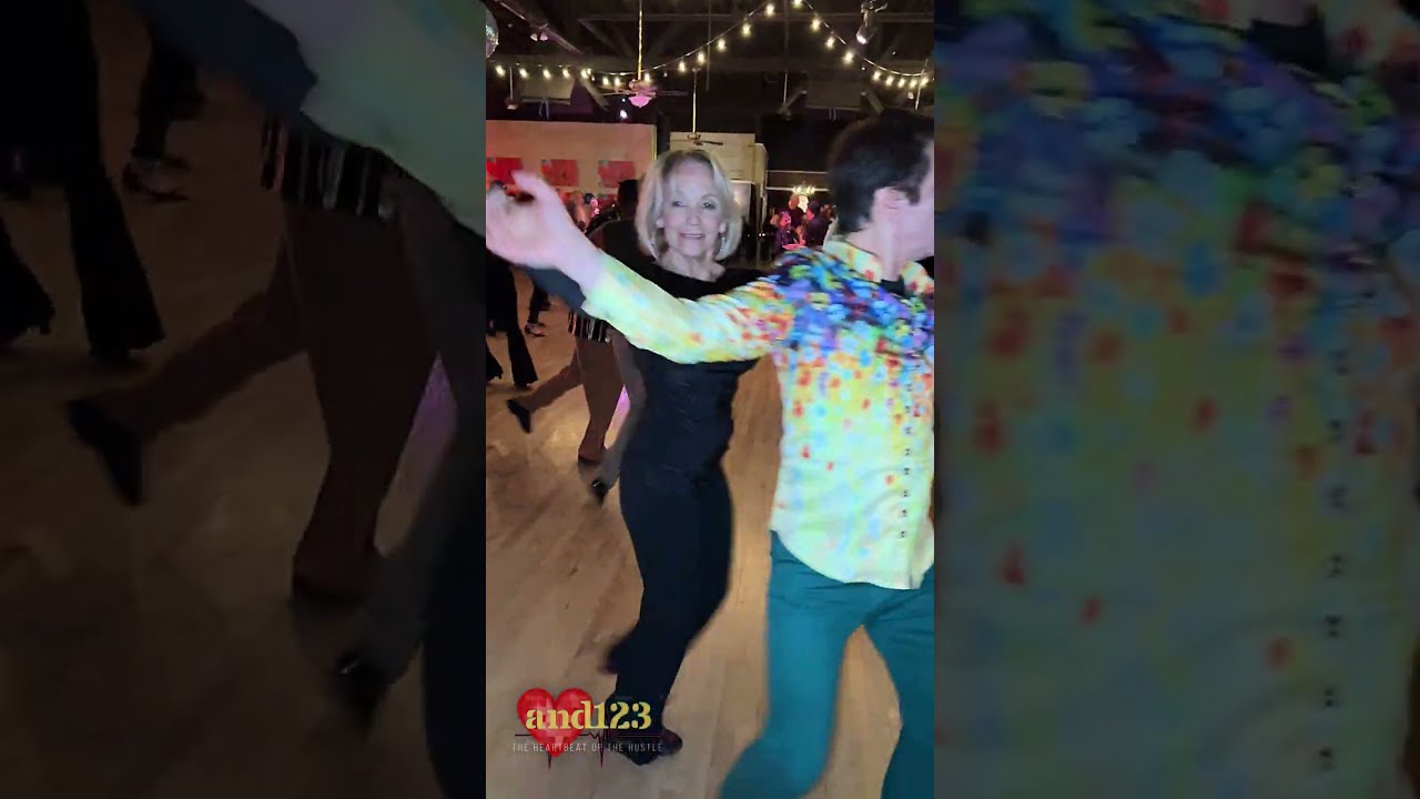 “That Ole Black Magic” Called Latin Hustle #dance #hustledance #dwts