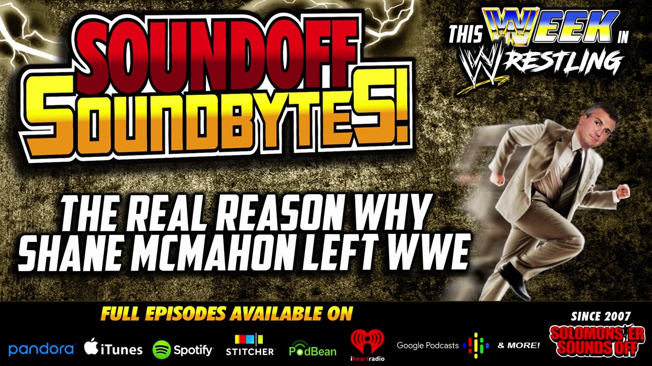 The REAL Reason Why Shane McMahon Left WWE (This Week In Wrestling History)
