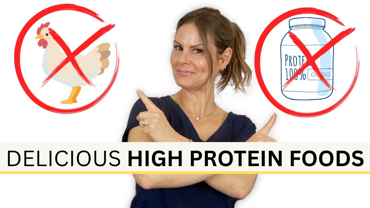 12 HIGH&nbsp;PROTEIN FOODS for WEIGHT LOSS | (NO chicken breast or protein powder!)