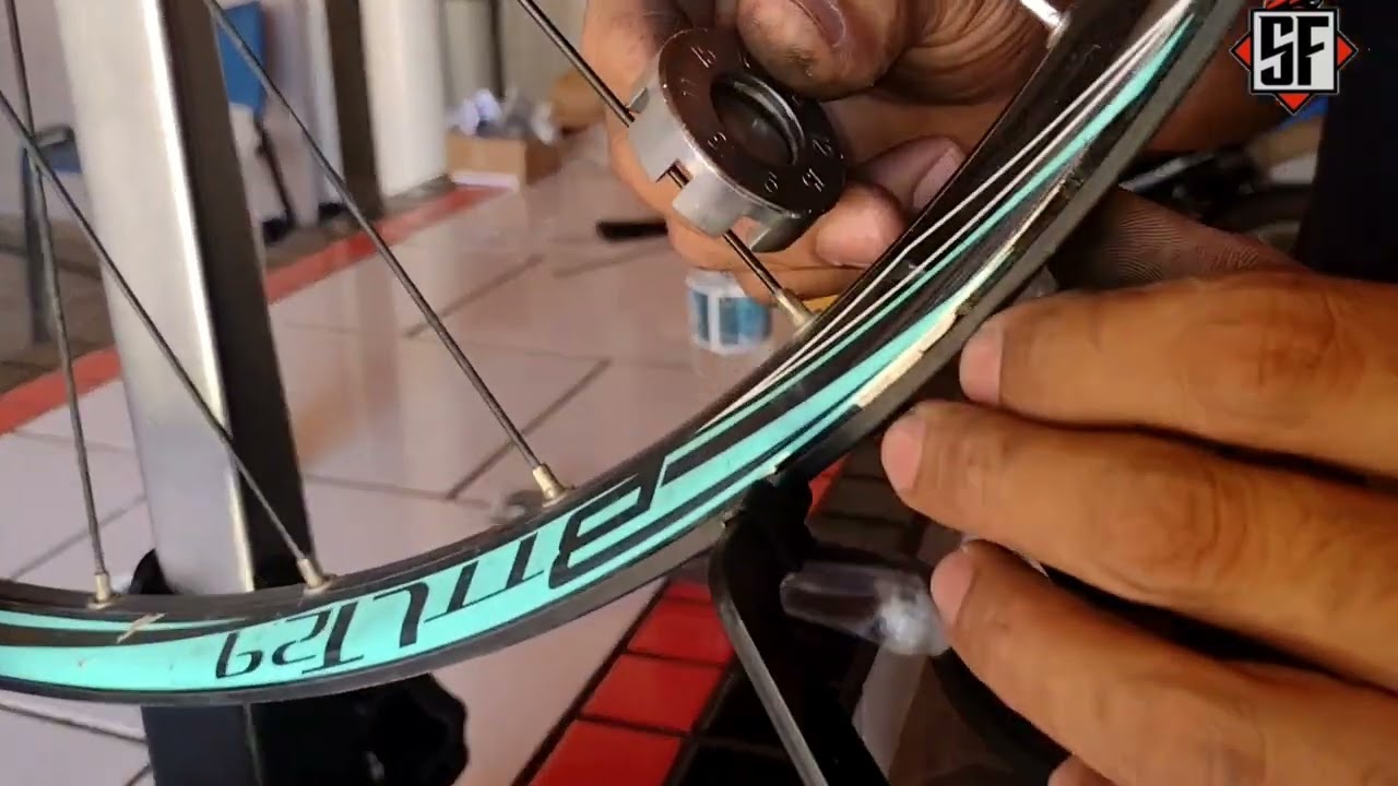 Como Desempenar Aro de Bicicleta