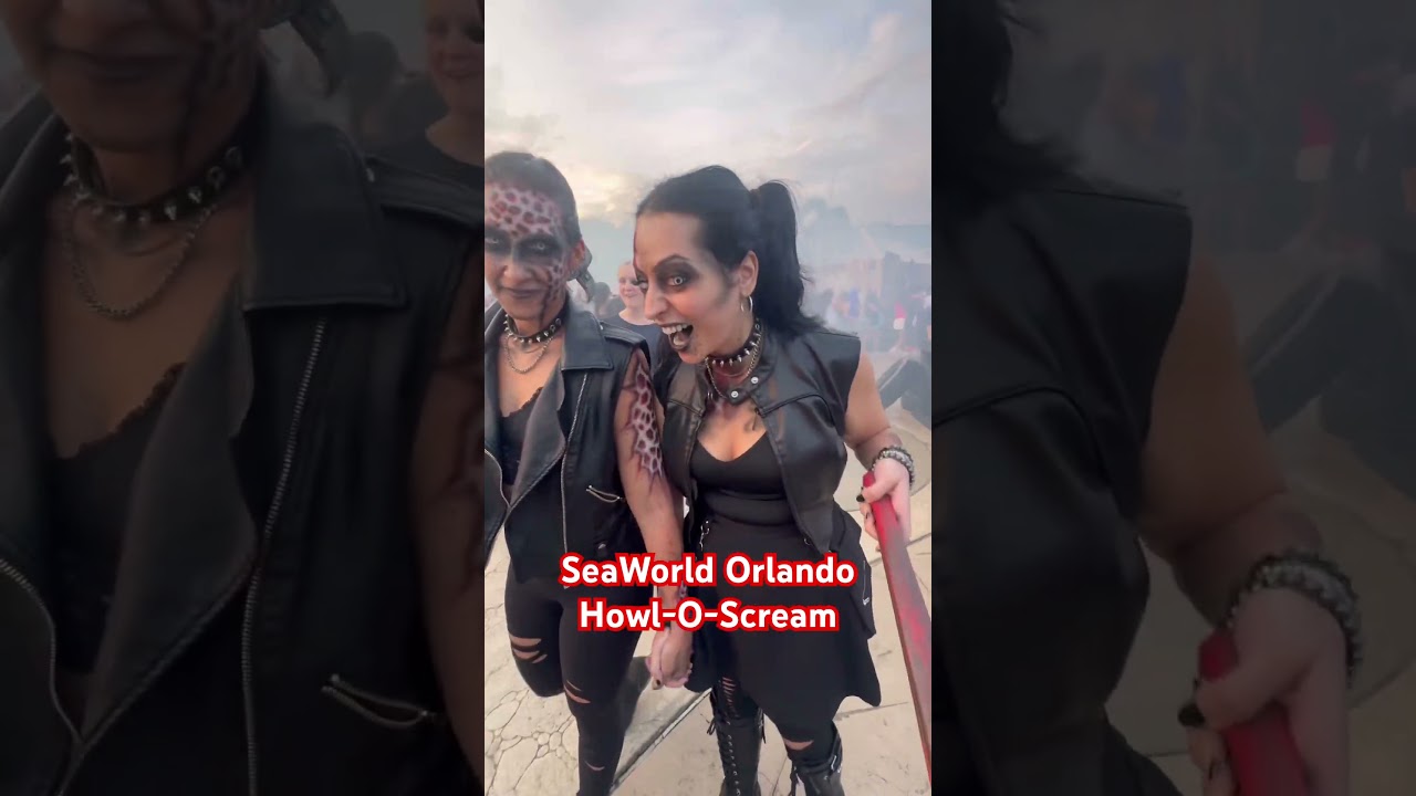 ВОЙ О КРИЧИТ в SeaWorld Orlando #howloscream