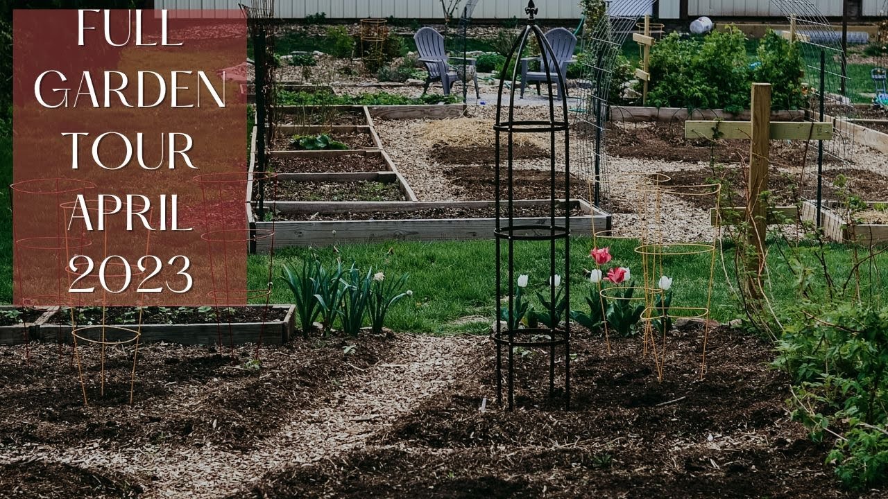 Spring GARDEN TOUR | Week 1 | Watch the Garden Grow