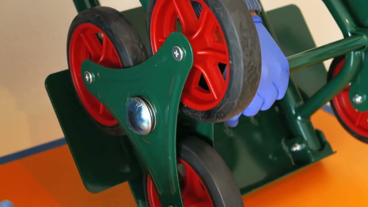 Parkside Stair Climbing Truck, otpakivanje i mali test