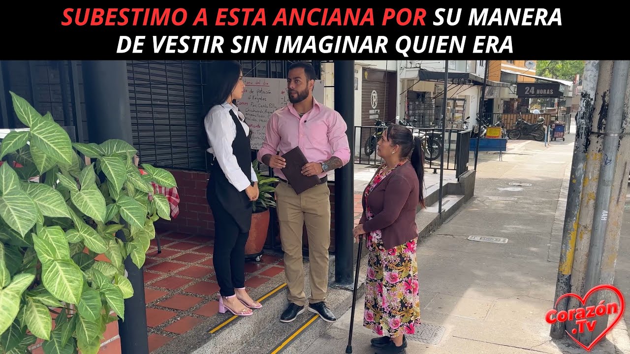 Subestimó a esta anciana por su manera de vestir, sin imaginar quien era.