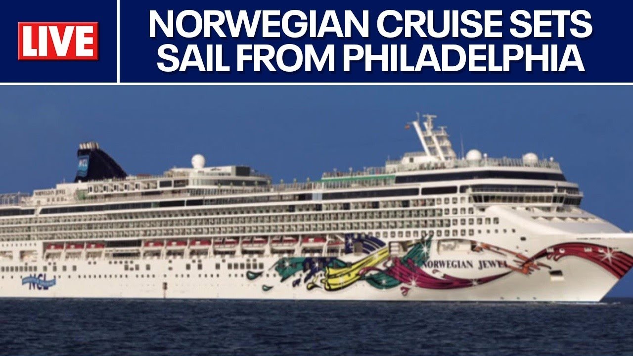 Norwegian Jewel docks at newly opened port in Philadelphia
