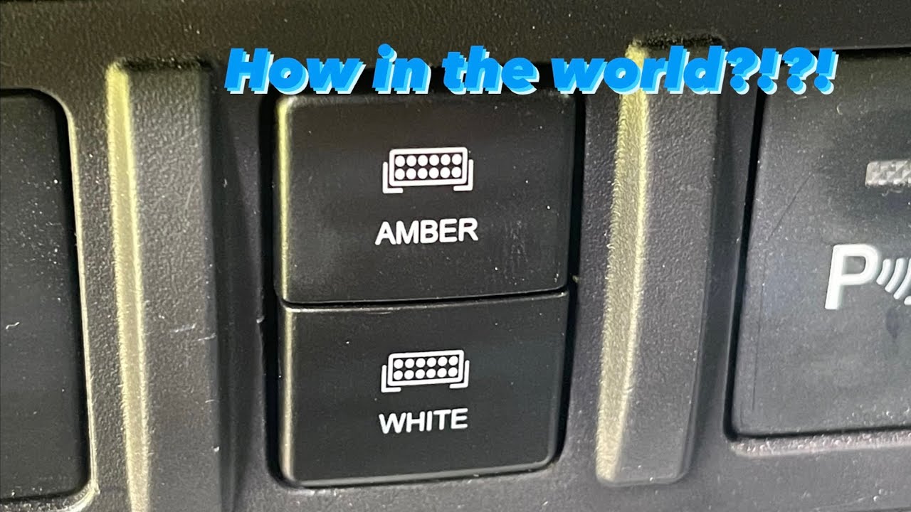 HOW TO: Wire a Cali Raised LED dual function switch