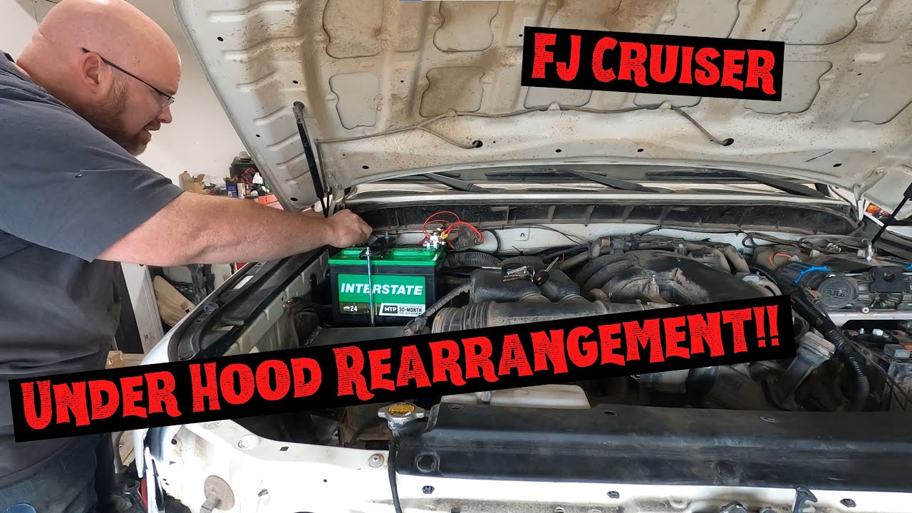 Toyota FJ Cruiser Battery Relocation