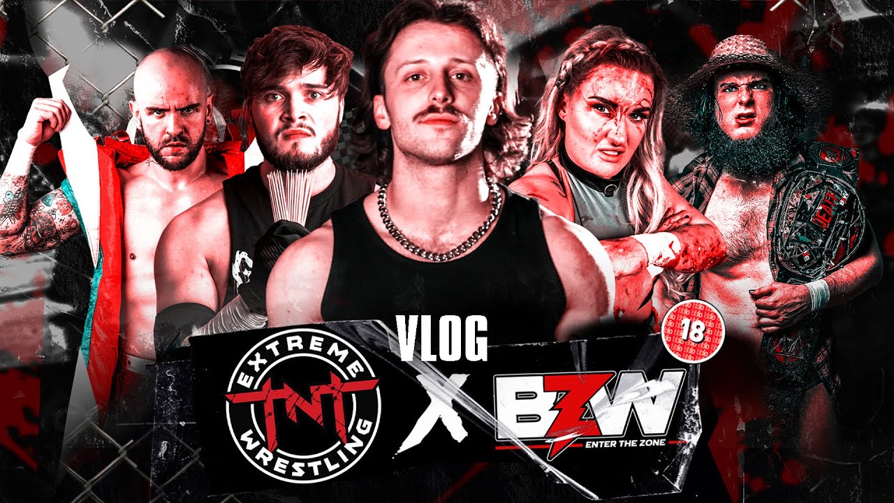 LE TOUT PREMIER SHOW DE CATCH EN ANGLETERRE POUR BZW ! - Vlog TNT x BZW Liverpool