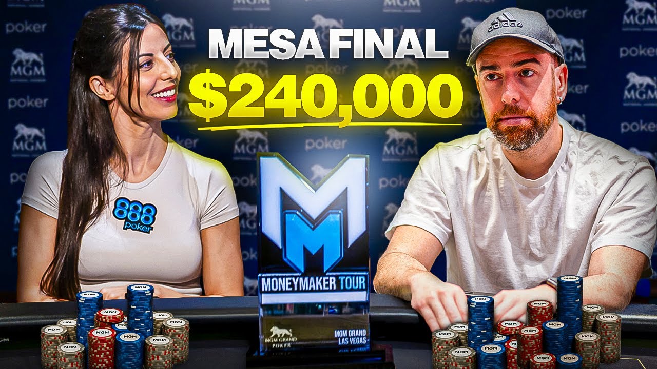MESA FINAL con $240.000 al Ganador en el MGM de Las Vegas | Poker Vlog