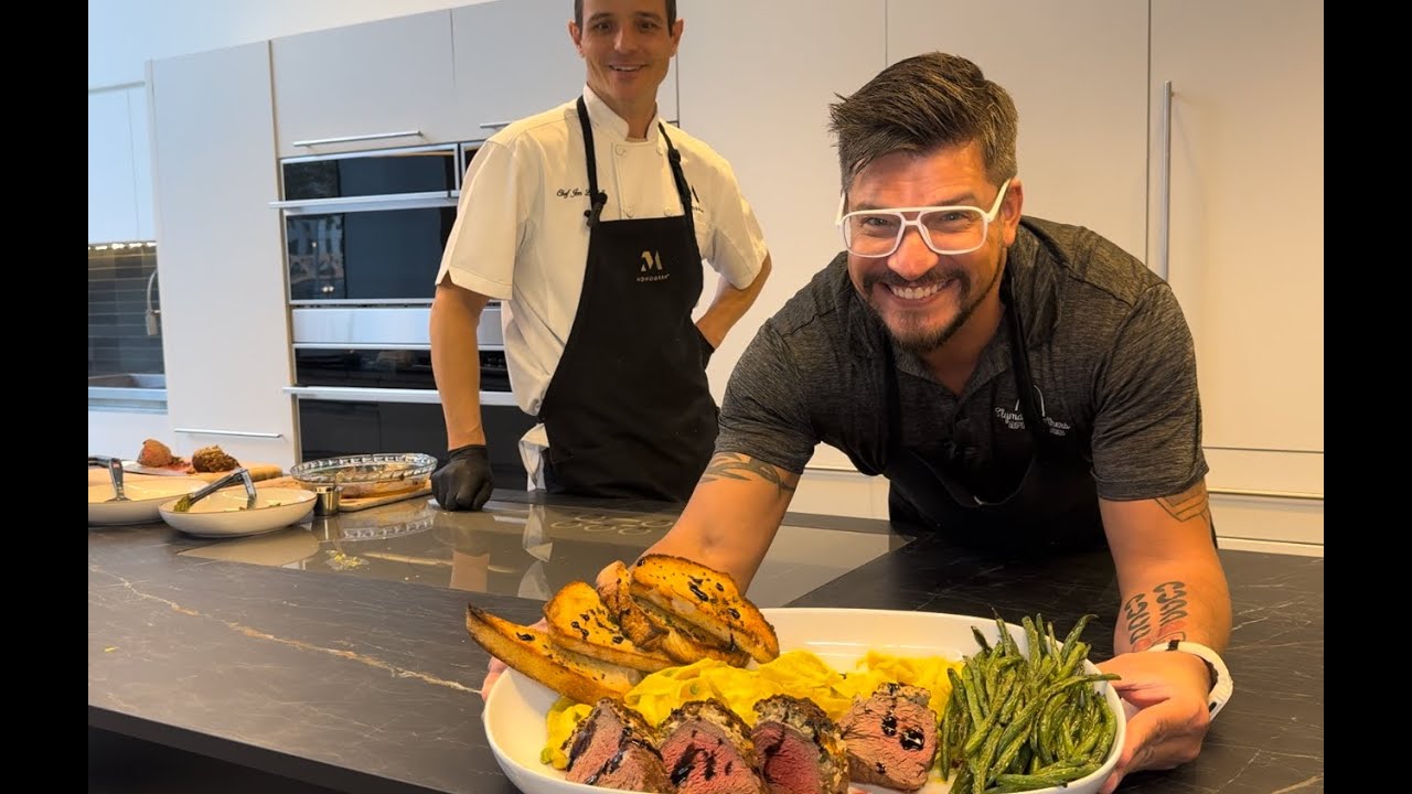 Cooking with Chef Jon at the Monogram Design Center