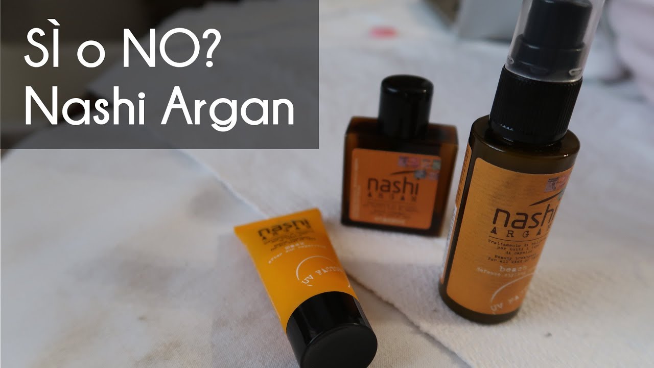 Capelli: Recensione dei prodotti Nashi Argan Sun Protecion ★ Happily Surviving ★