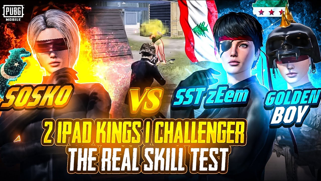 Against GOLDENBOY🇸🇾 & SST Z3EM🇱🇧 \ CAN I BEAT WORLD No1 IPAD PLAYERS ? \ INTENSE MATCH♨️🤯