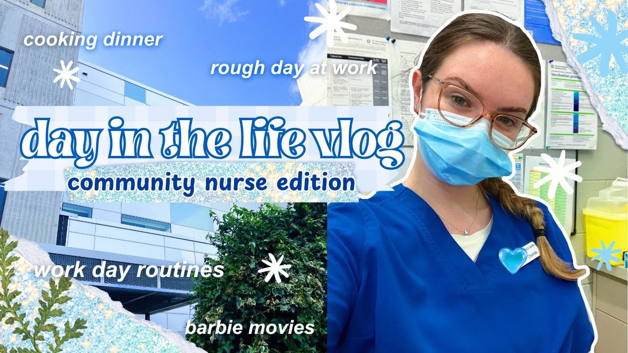 😷DAY IN THE LIFE OF A COMMUNITY NURSE 😷| primary health nurse vlog, stressful shift