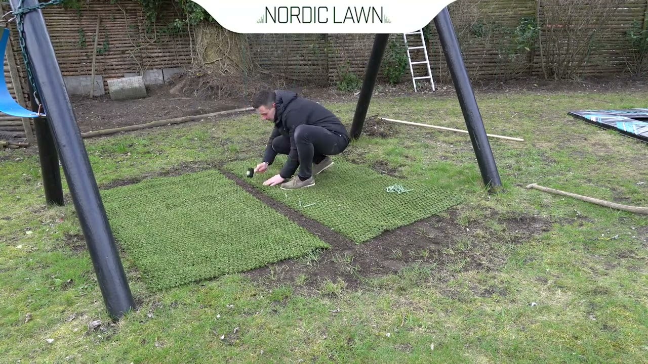 How to install HybridLawn Hybrid Grass