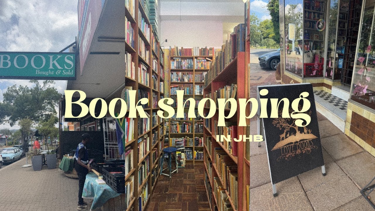 VLOG: Bought 9 books for R900 | Independent bookshops in JHB | Book haul