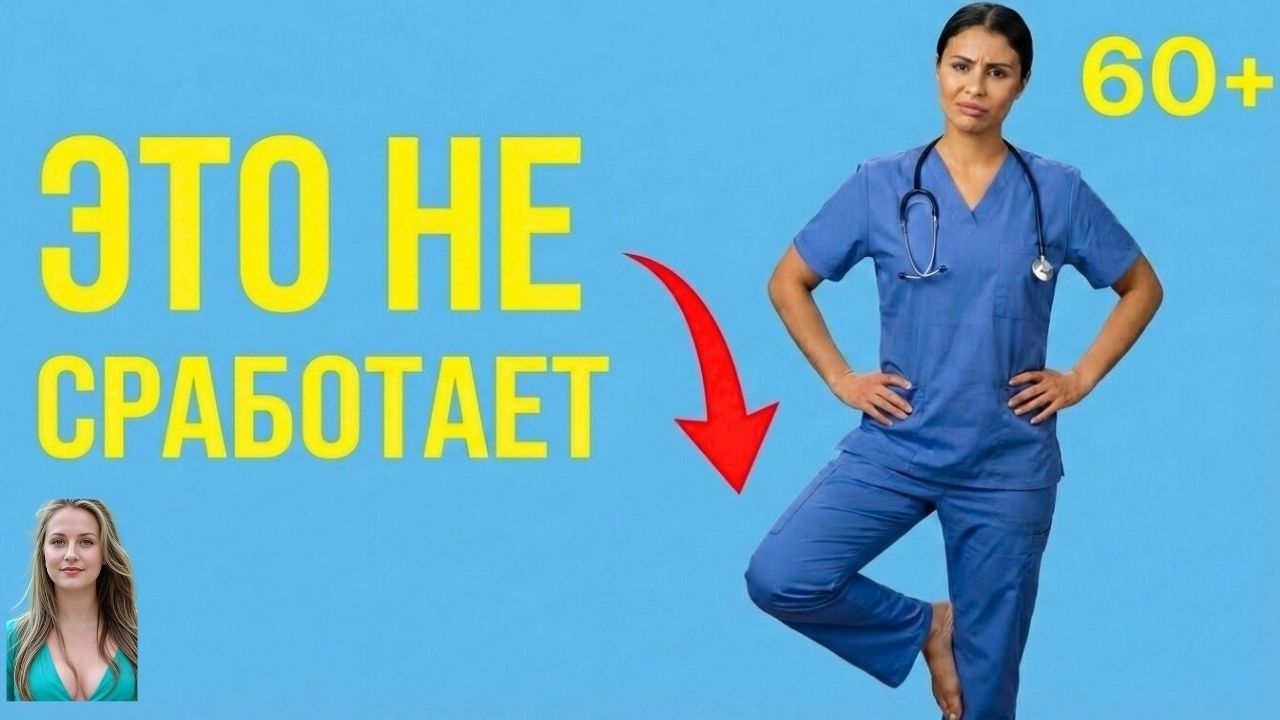 🚫 ХВАТИТ стоять на одной ноге после 60! Лучше сделайте ВОТ ЧТО 👉 Эффективные упражнения для баланса