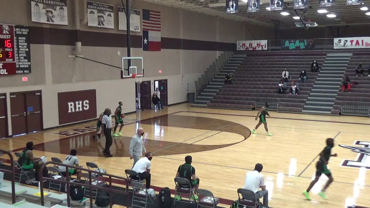 Garland ISD: Varsity Boys Basketball Mesquite Poteet vs Rowlett