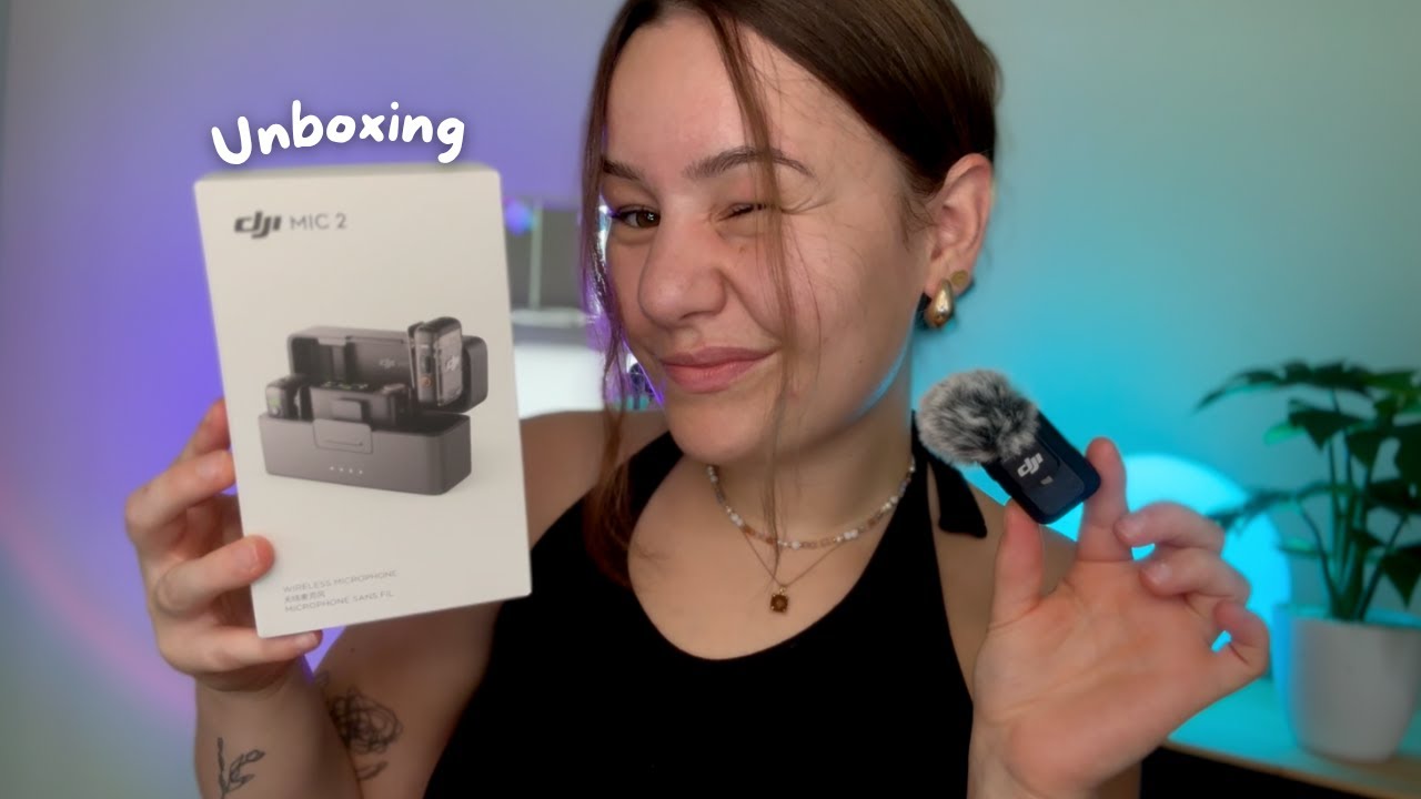 [ASMR] DJI Mic 2 UNBOXING 😍 | ASMR Marlife