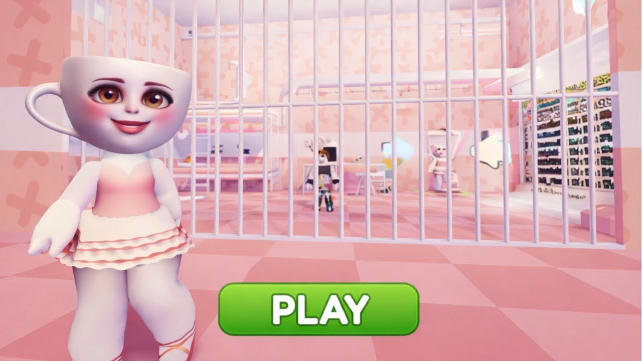 BALLERINA CAPUCHINA'S PRISON RUN! ObbyRoblox Gameplay Walkthrough No Death 4K