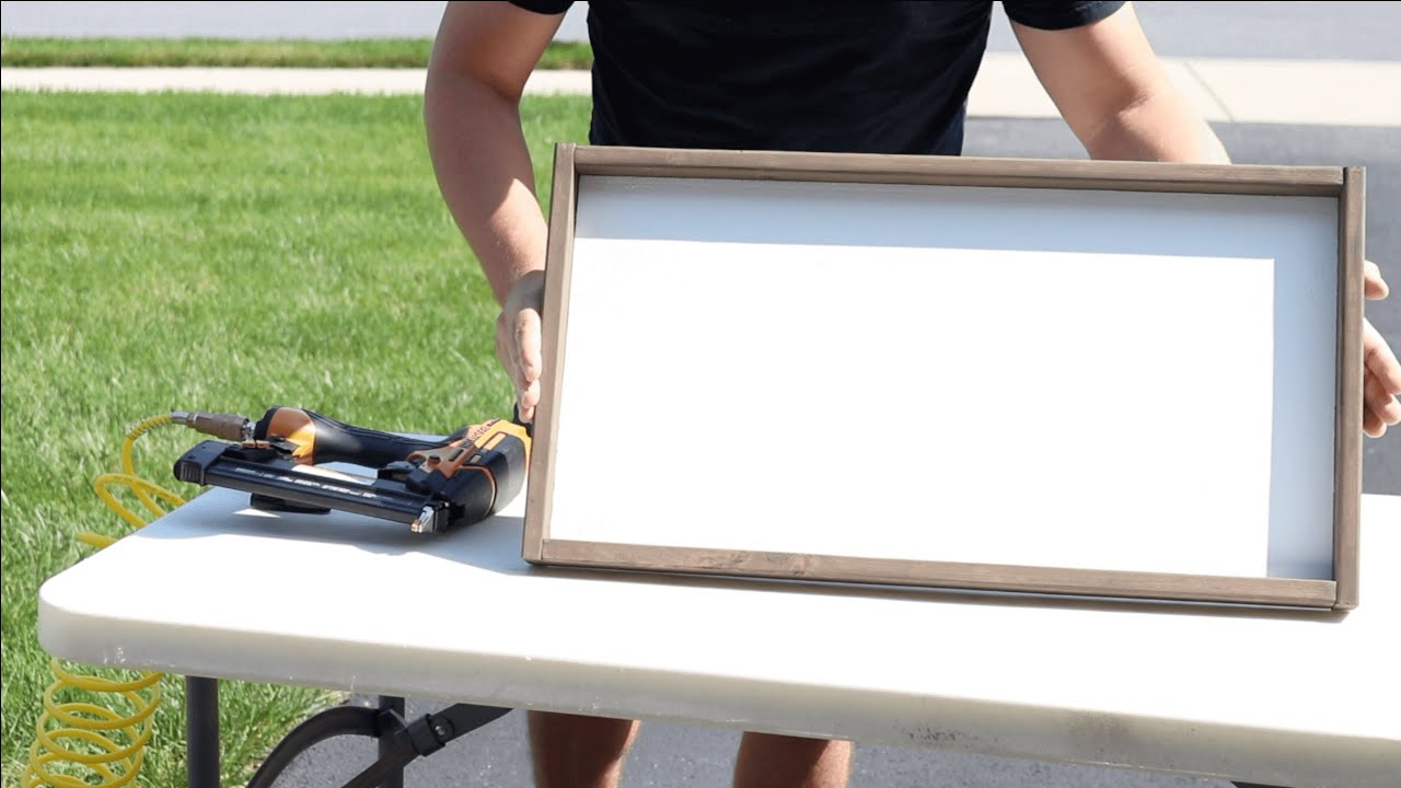 How to Make a Rustic Wooden Sign - Part 1